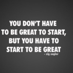 Motivational Monday: Making a Start On Your Dreams