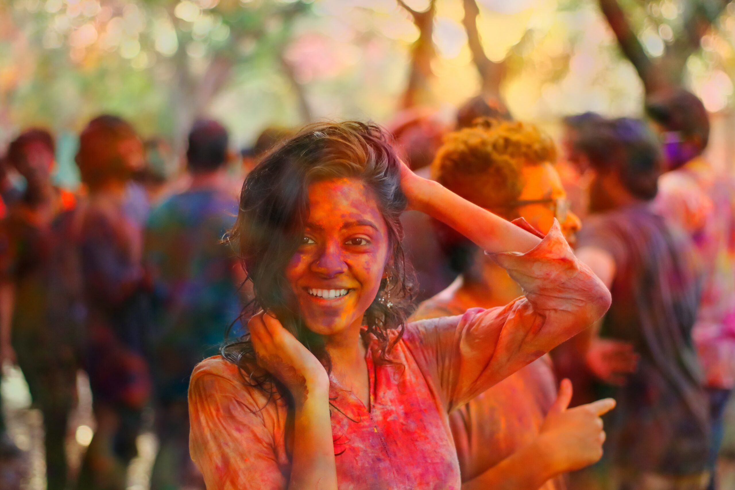 The Holi festival in India