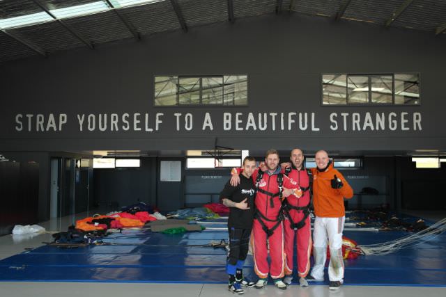 johnny ward johny ward onestep4ward.com skydiving in New Zealand south island