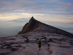 Johnny on Mt Kinabalu