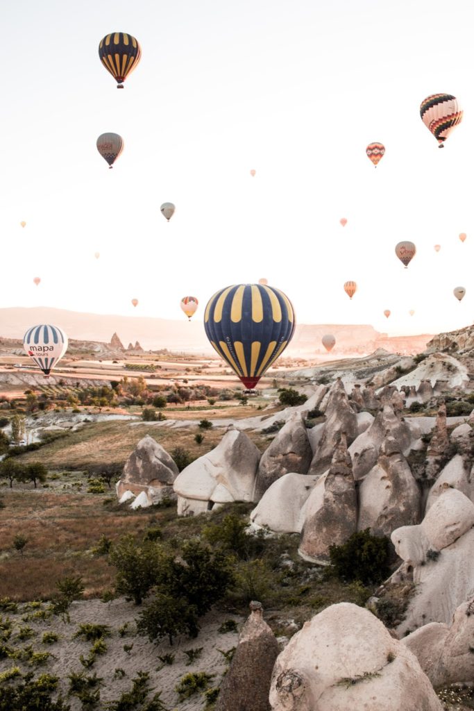 hot air balloon goreme