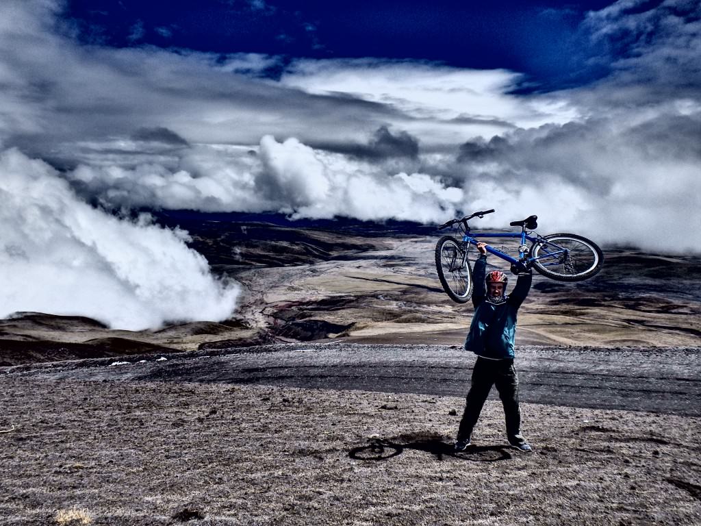 Biking Cotopaxi