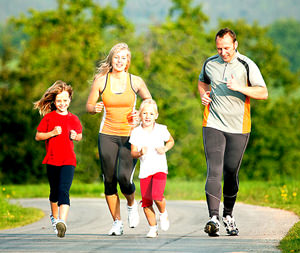 Image result for Exercise as a family