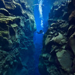 Snorkeling in Iceland between two continents