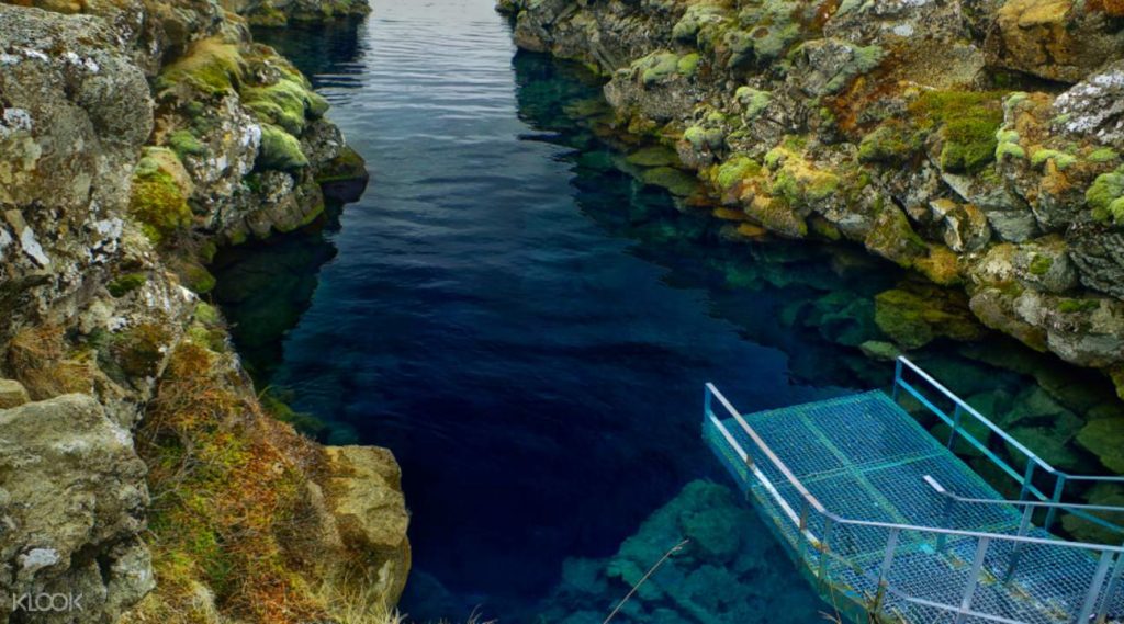 Snorkeling in Silfra Fissure