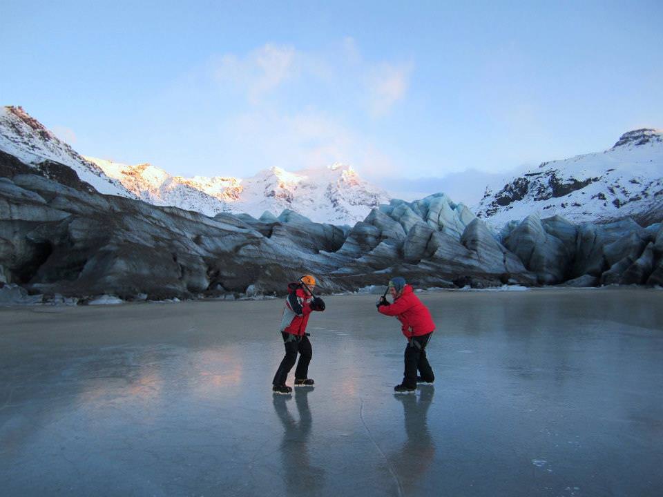 ice caving in iceland