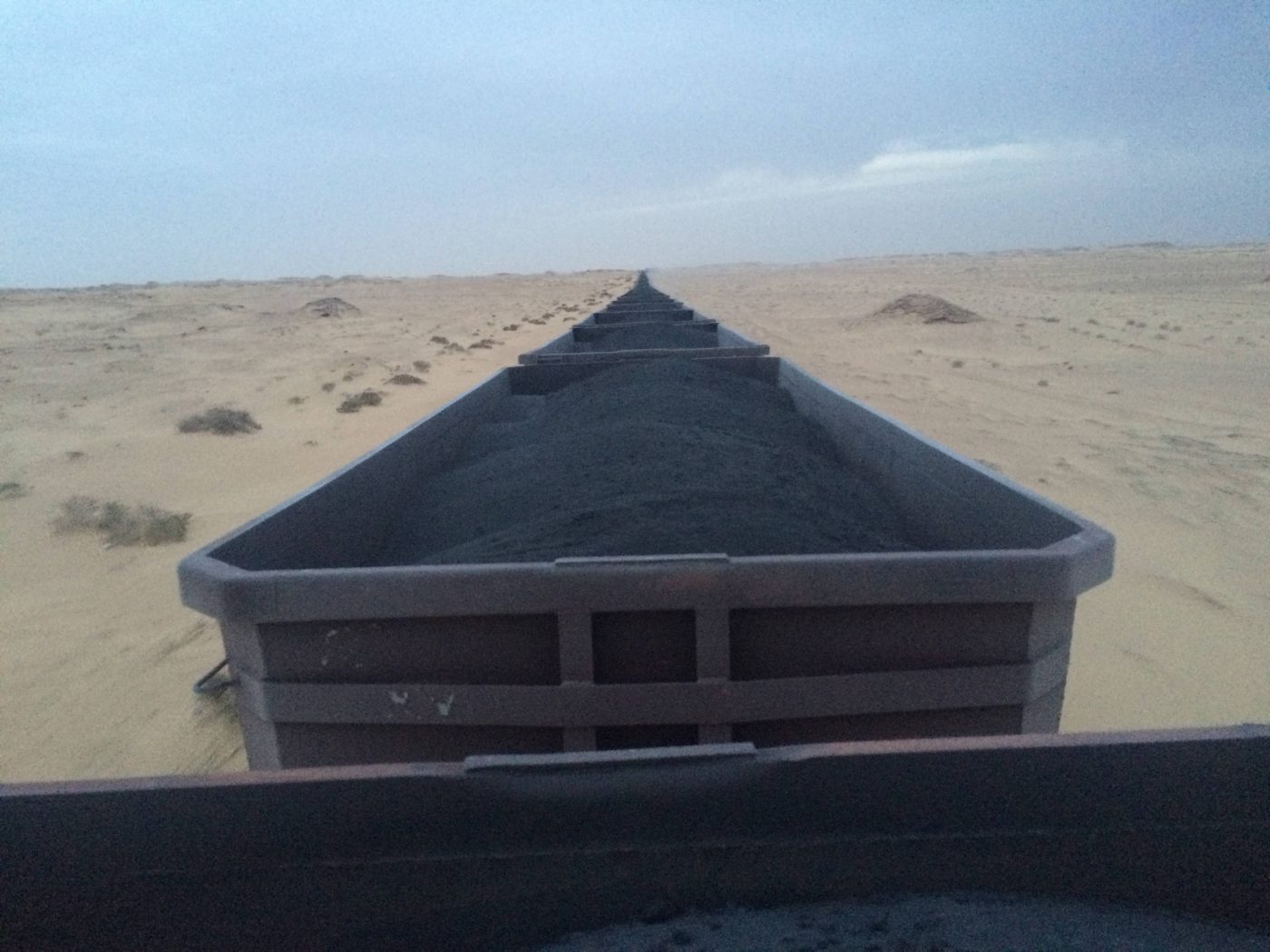 mauritania iron ore train