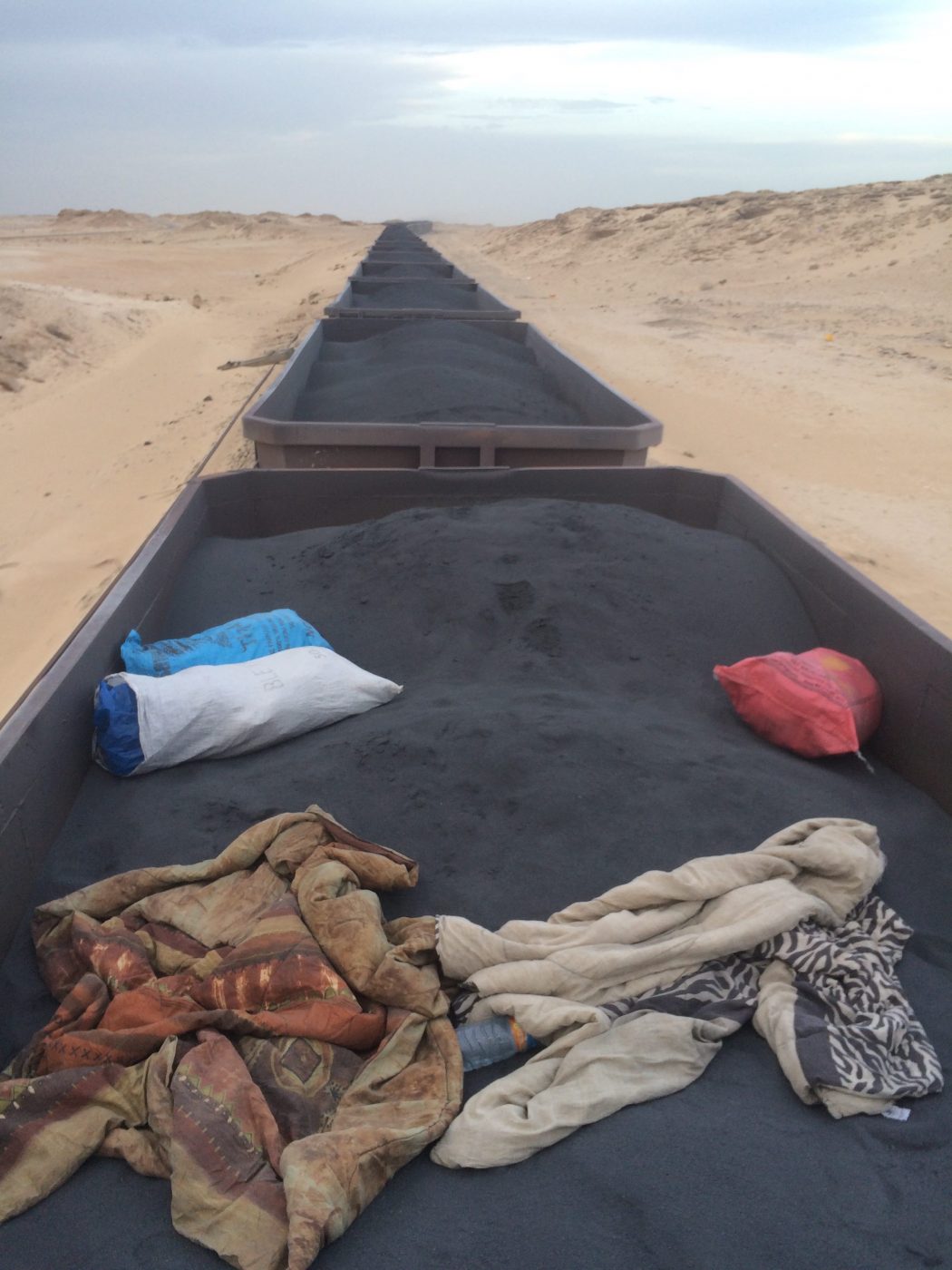 iron ore train mauritania