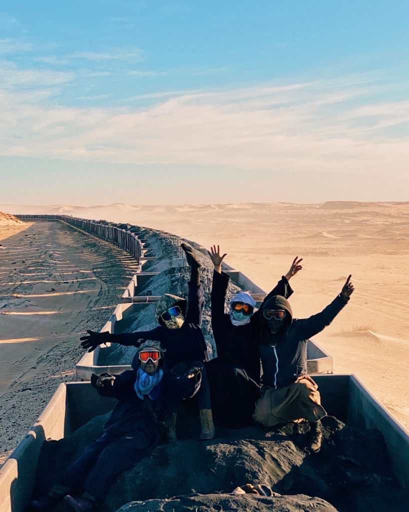 iron ore train mauritania