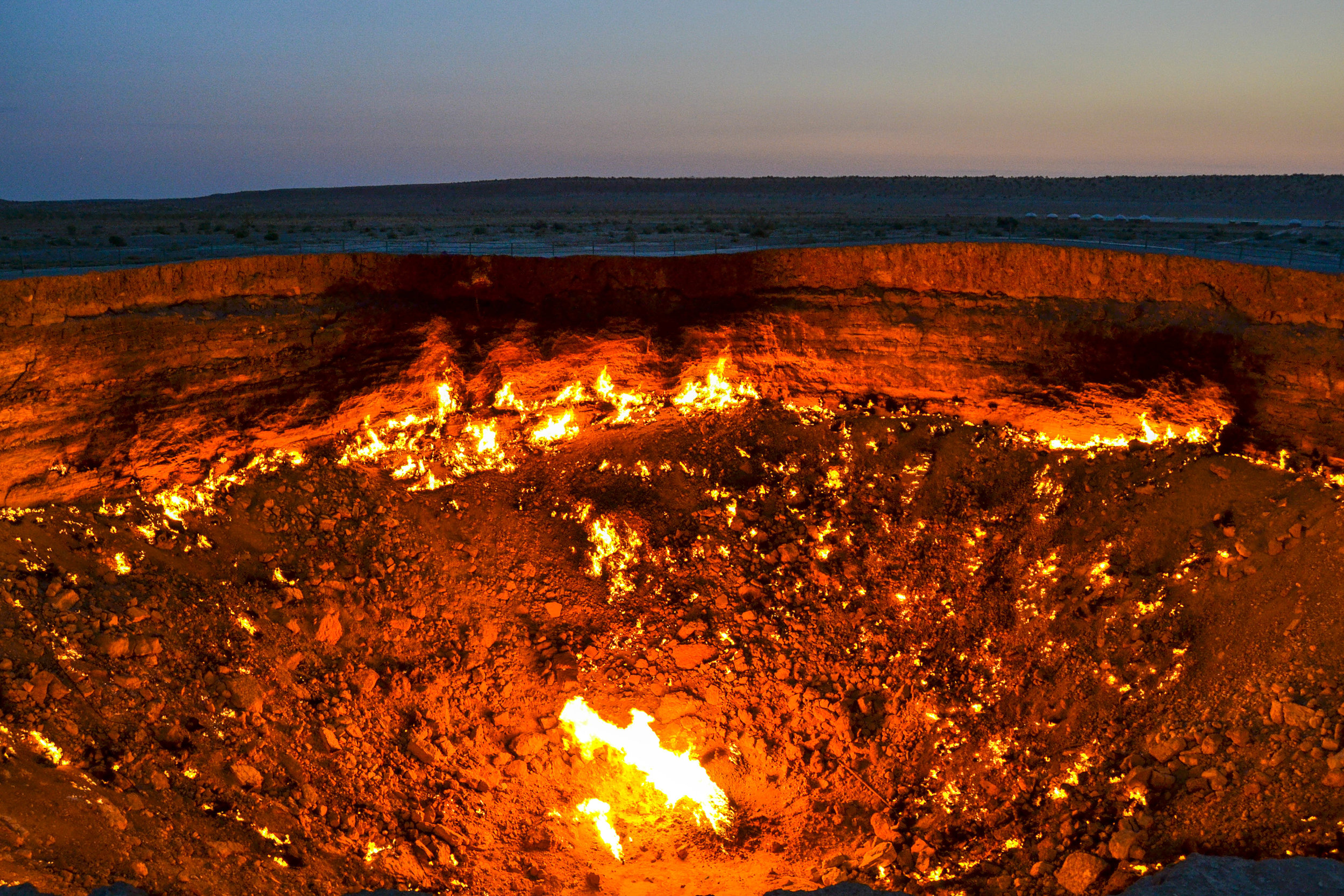 Darvaza gas crater