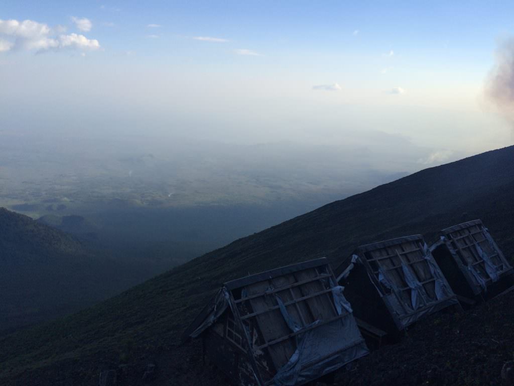 camping mount nyiragongo