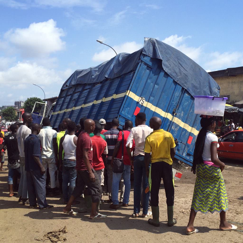 Adjame Bus station