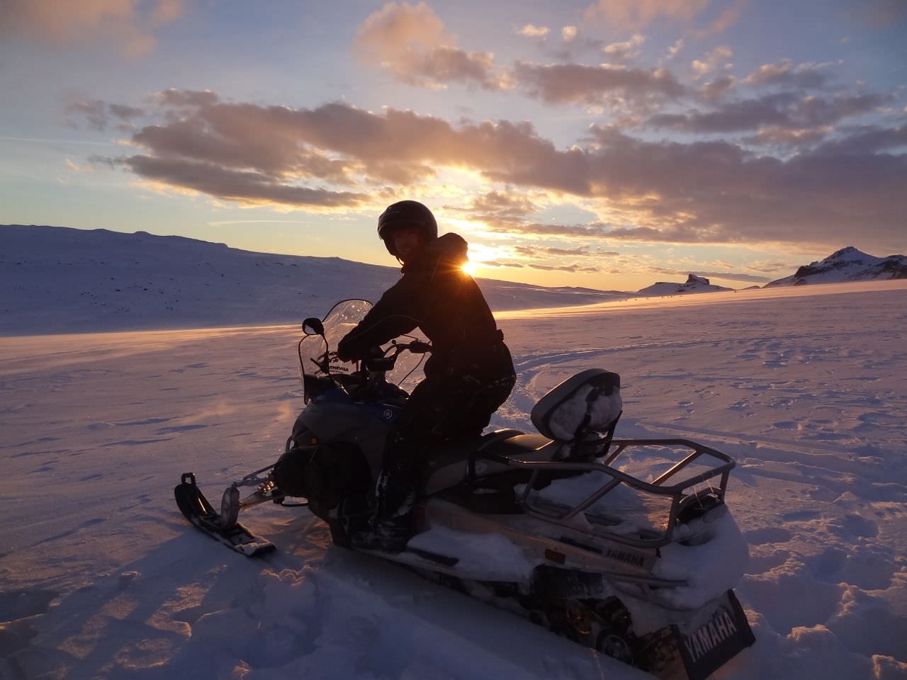 snowmobile iceland johnny ward