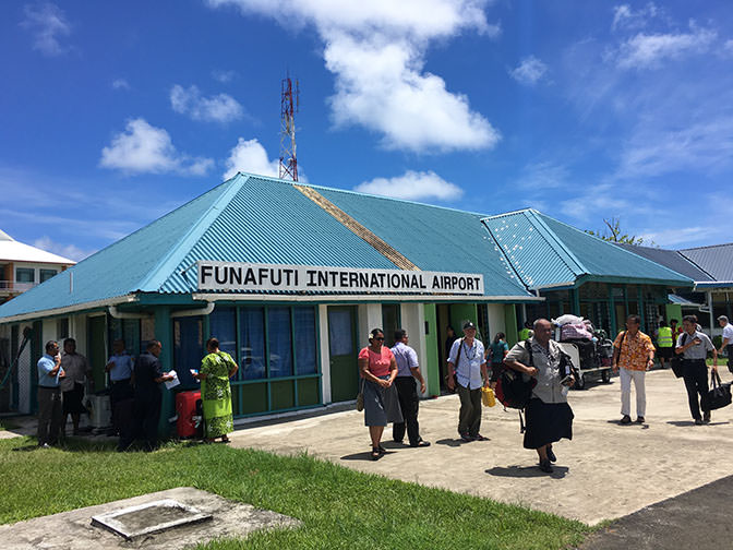 Airport in Tuvalu
