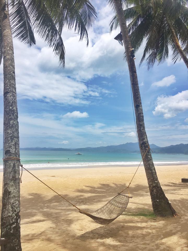 sabang beach palawan philippines
