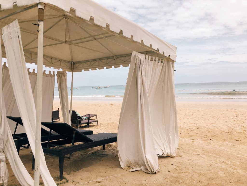 beach front cabana