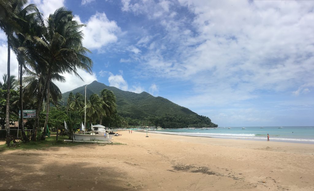 sabang beach philippines