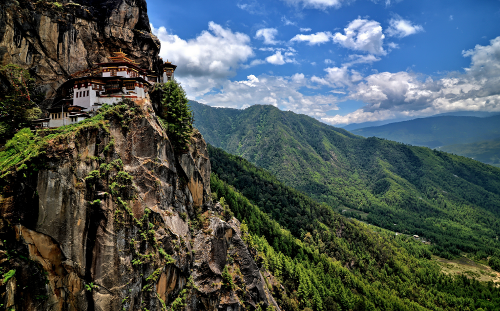 Visiting the Tigers Nest Bhutan; Paro Taktsang Monastery in Bhutan