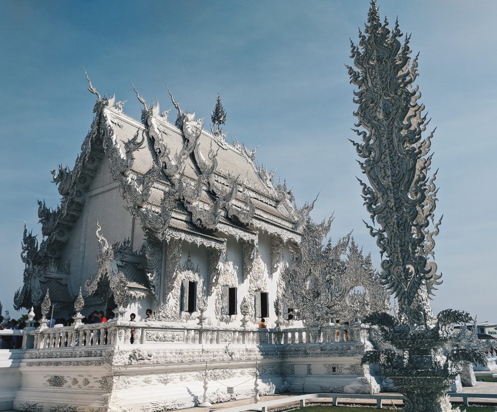 The white temple in Chiang Rai