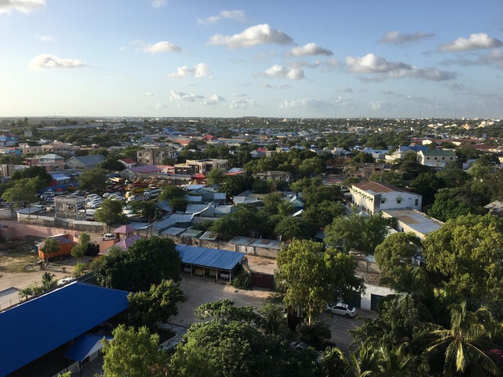 Downtown Mogadishu