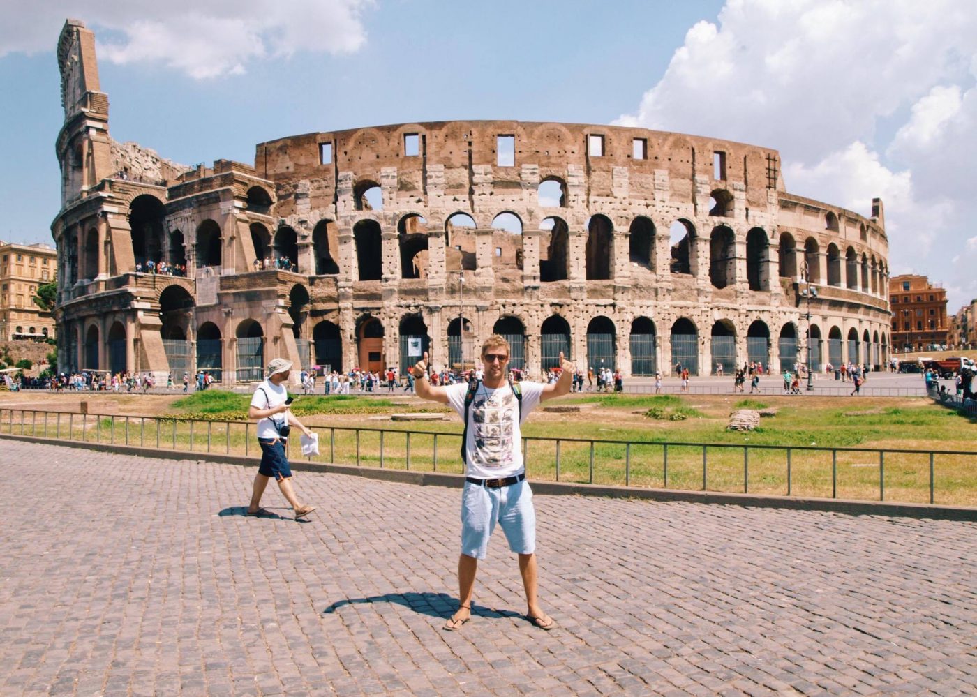 roman colosseum tourist