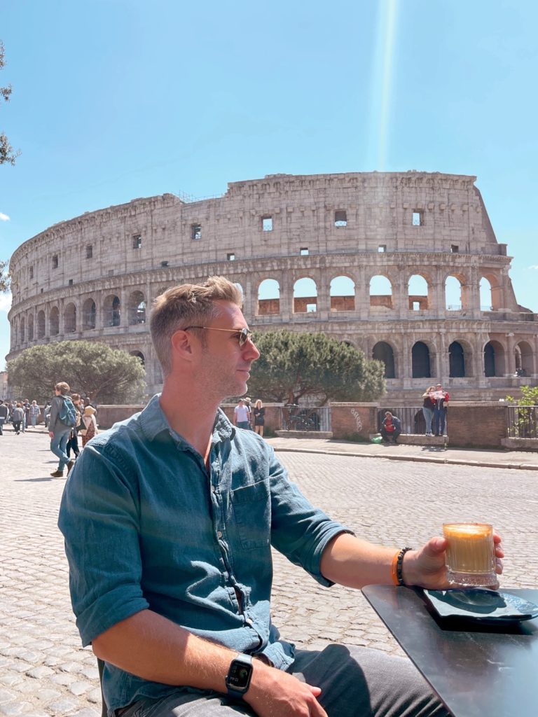 Visiting the Colosseum in Rome