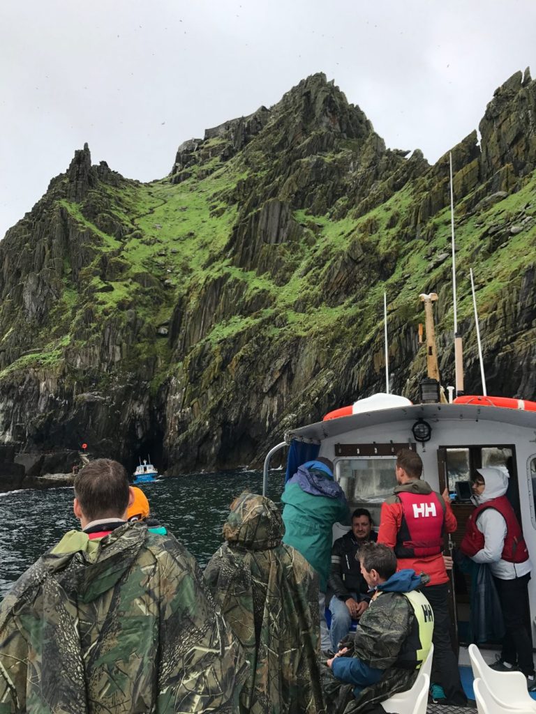 Skellig Michael landing