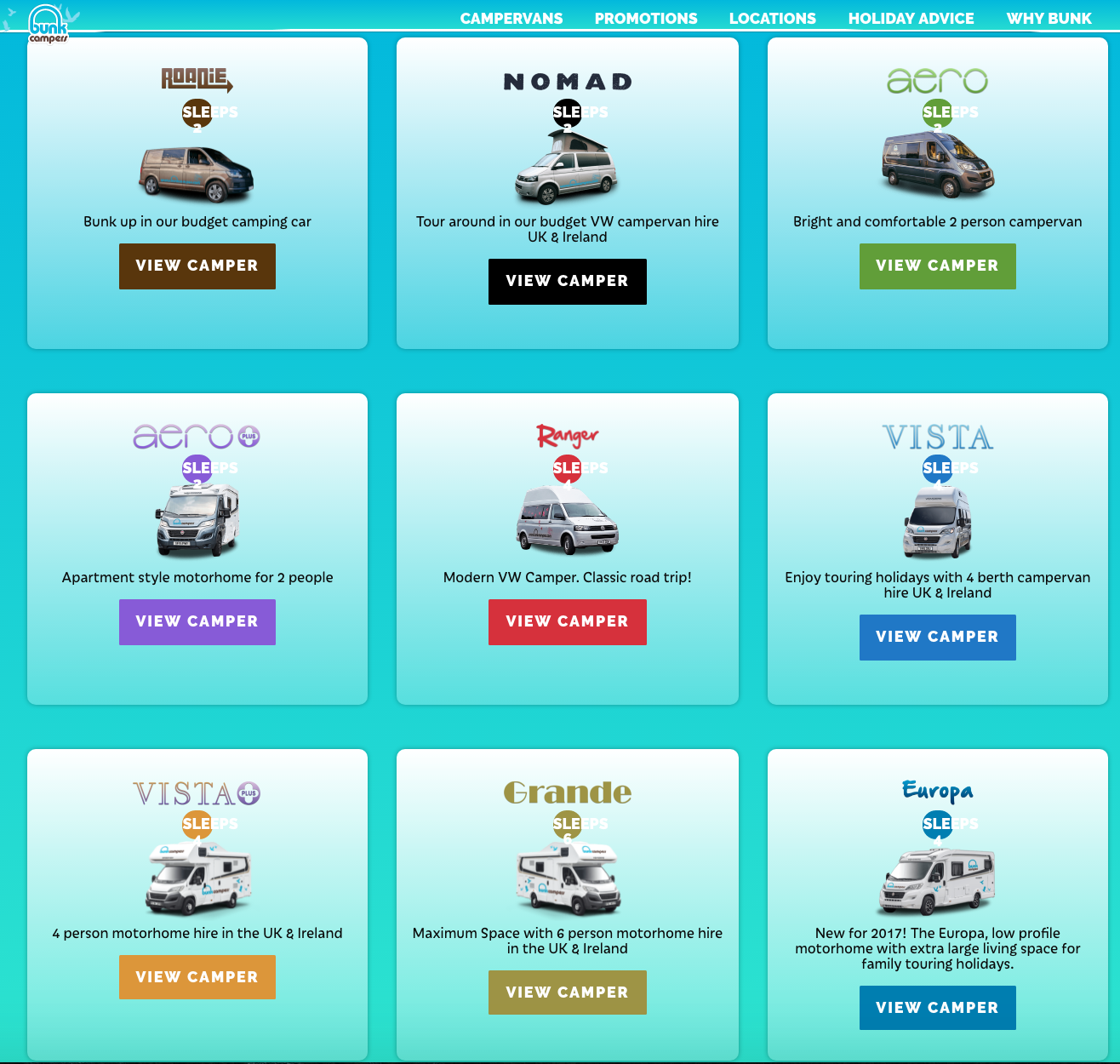 Bunk Campers review; Road Trip Around Ireland