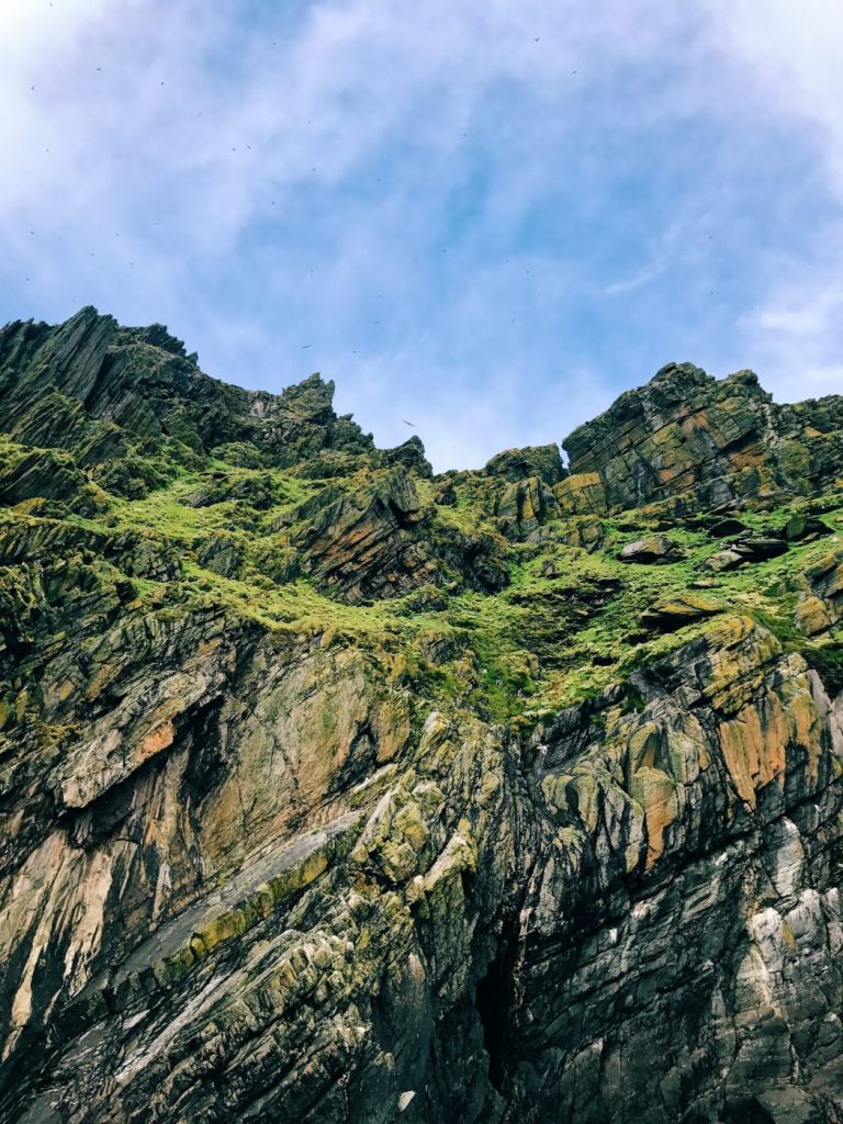 Skellig Michael climb