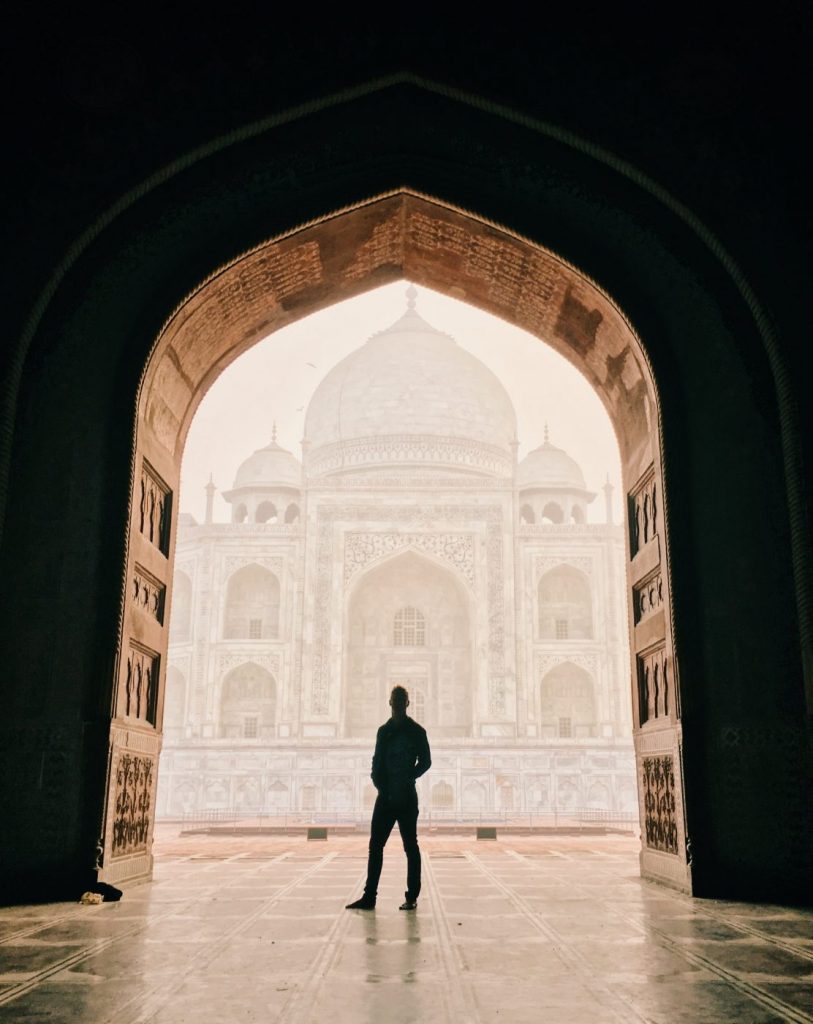 The Taj Mahal all to myself