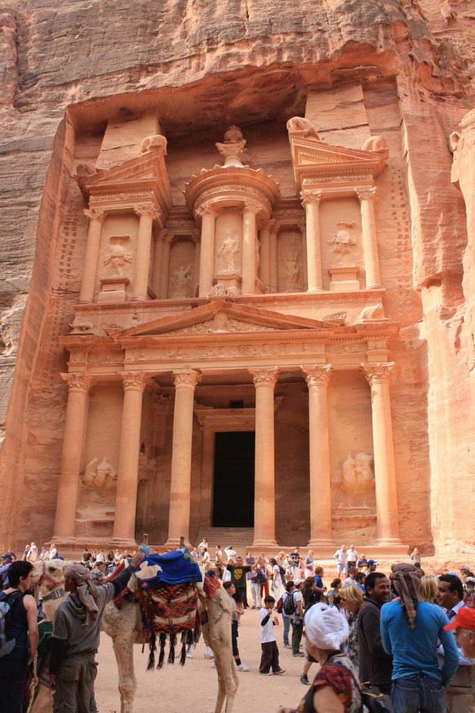 Petra crowds