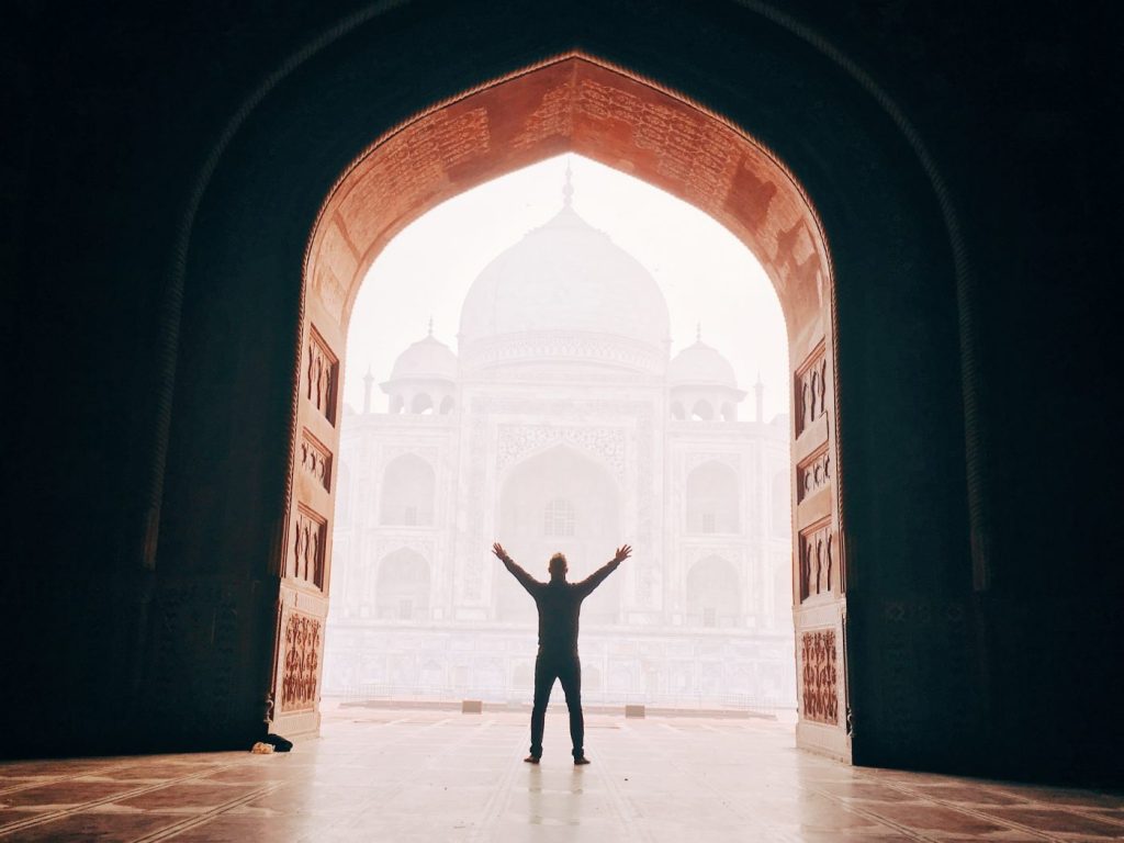 Visiting the Taj Mahal in Agra