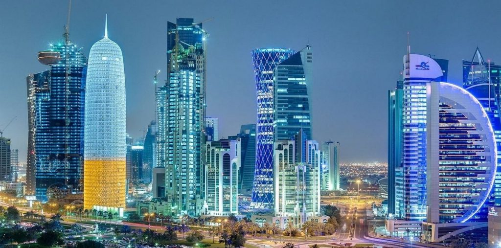 Doha, Qatar's skyline