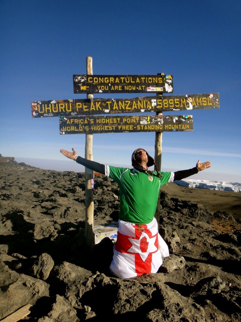 At the Summit of Kilimanjaro