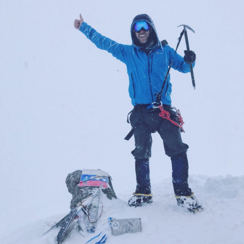 At the Summit of Mount Elbrus