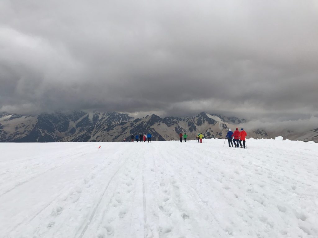 Hiking Mount Elbrus