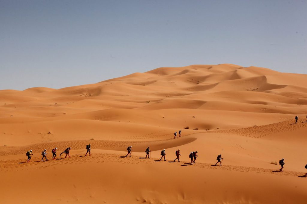 running the Marathon Des Sables