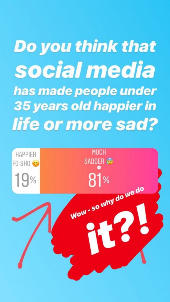 social media making you unhappy