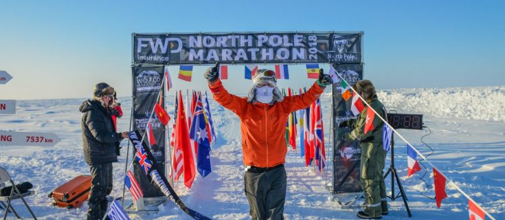 running the north pole marathon