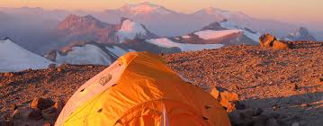 Sleeping on Aconcagua