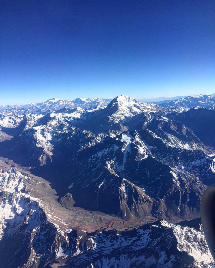 Aconcagua from the plane