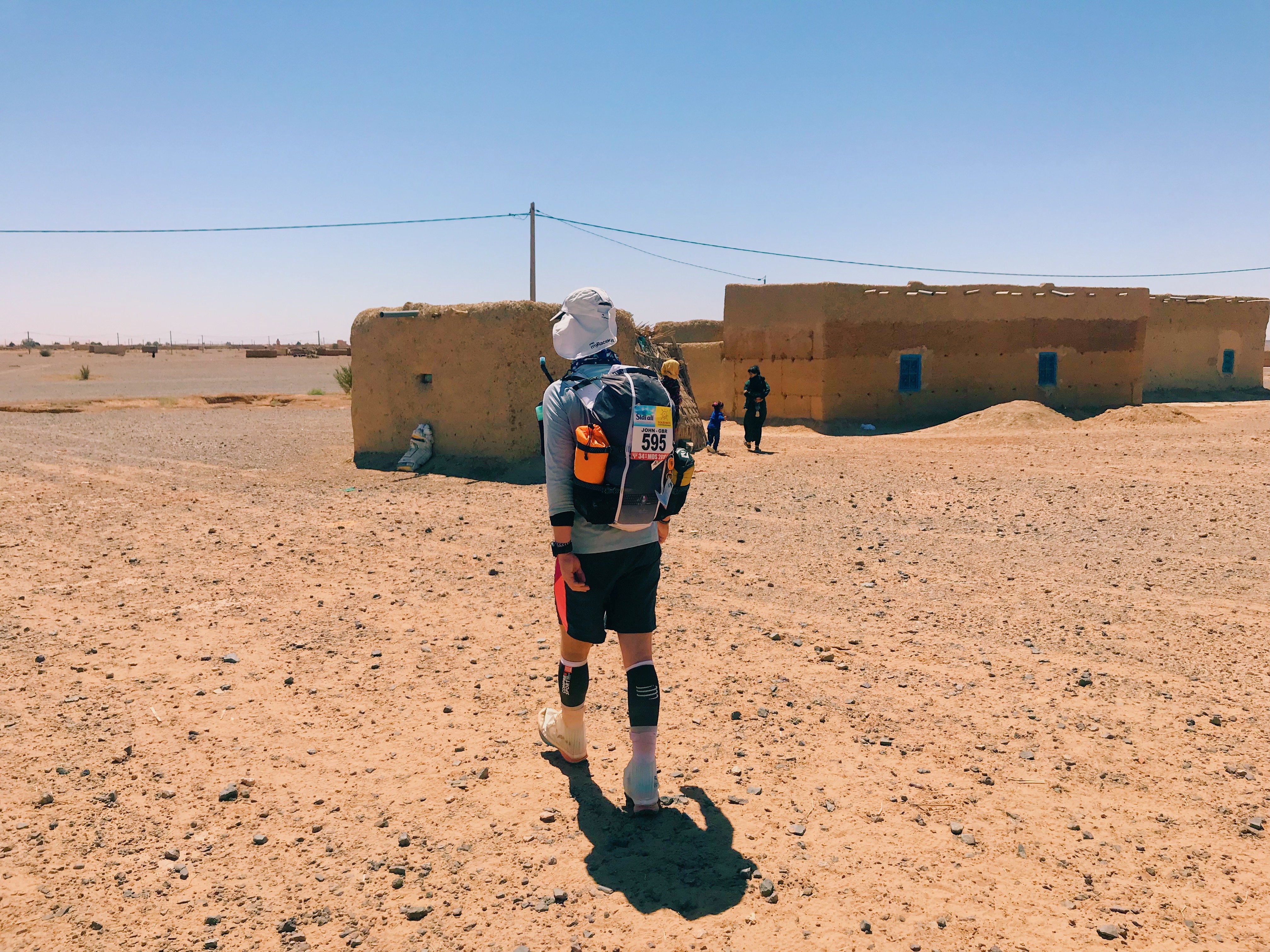 A village during Marathon Des Sables