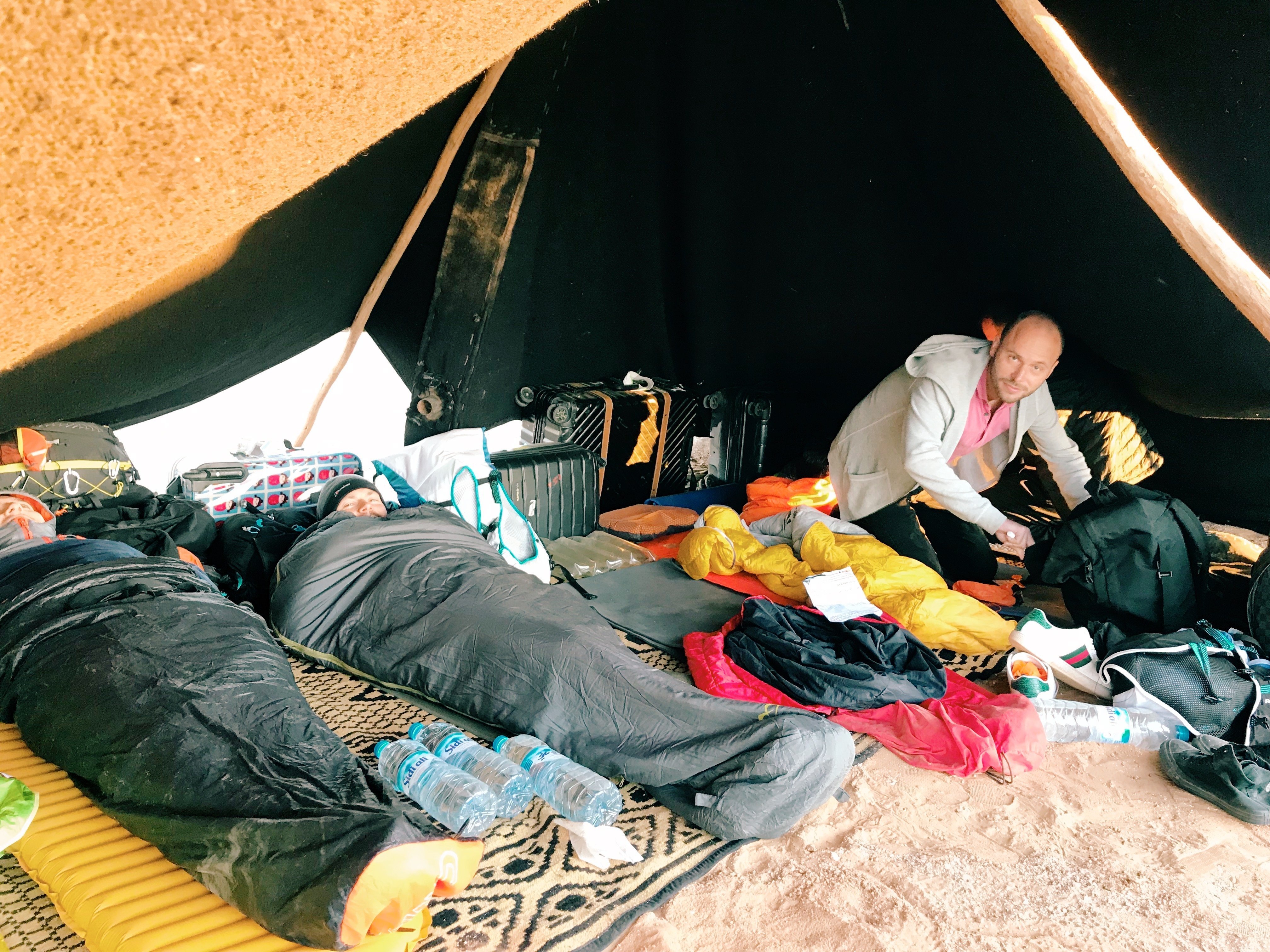 Tent life