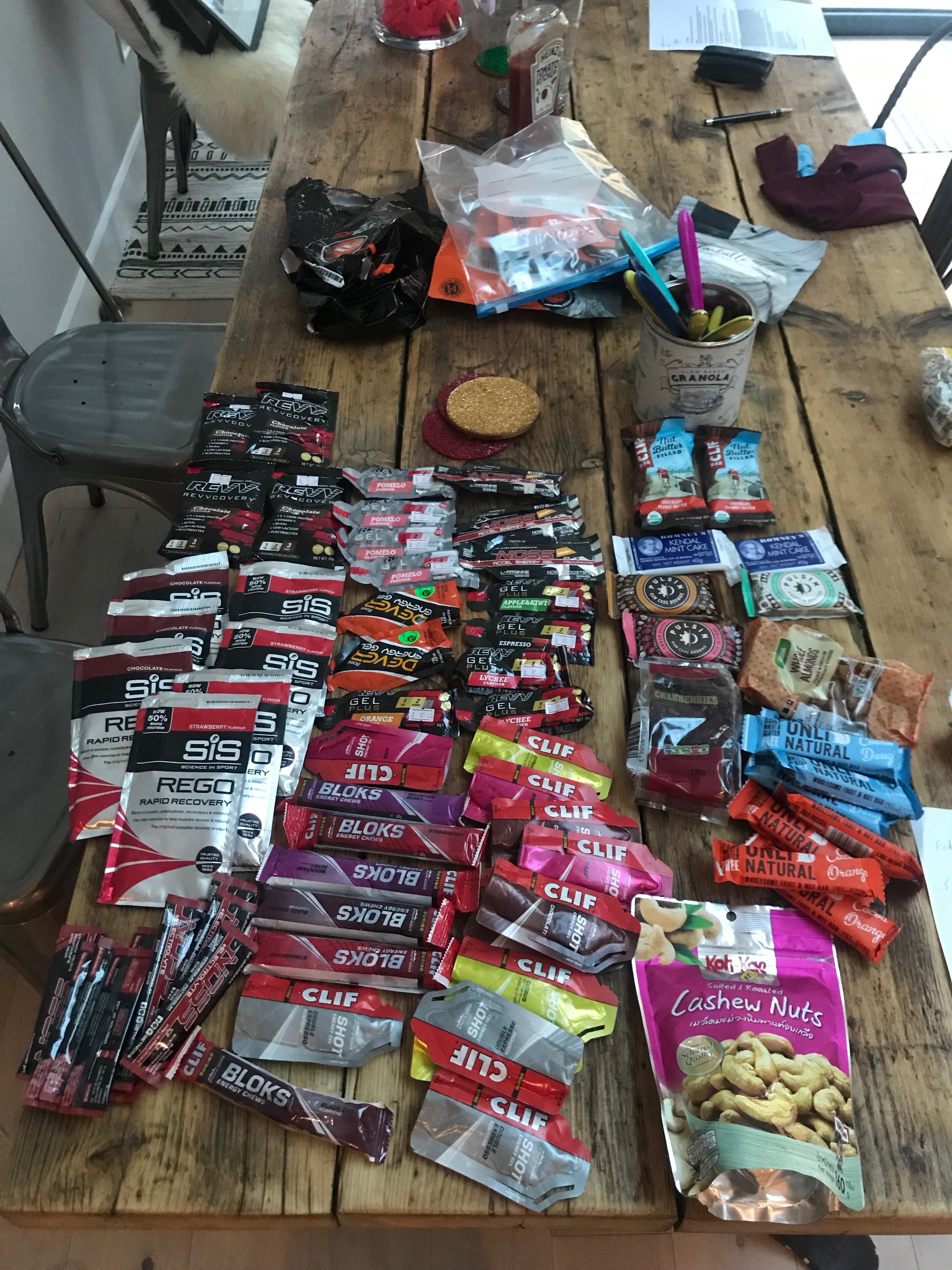 Marathon Des Sables food prep