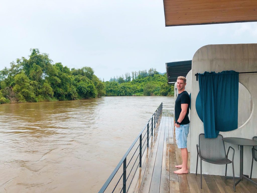 Floating rooms The Tryst River Kwai