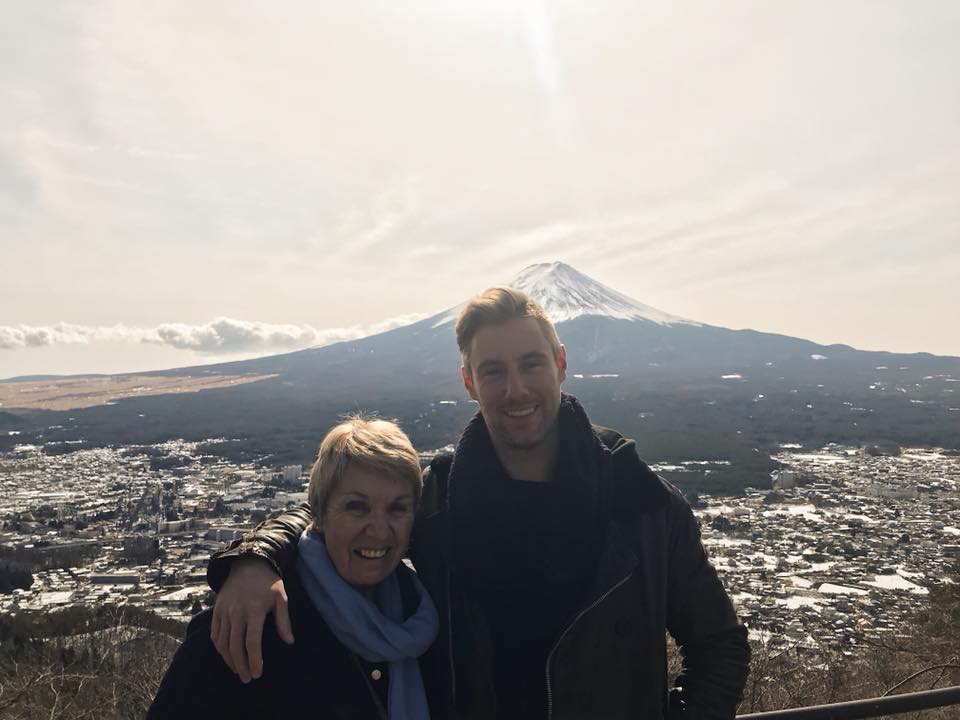 Climbing Mt Fuji