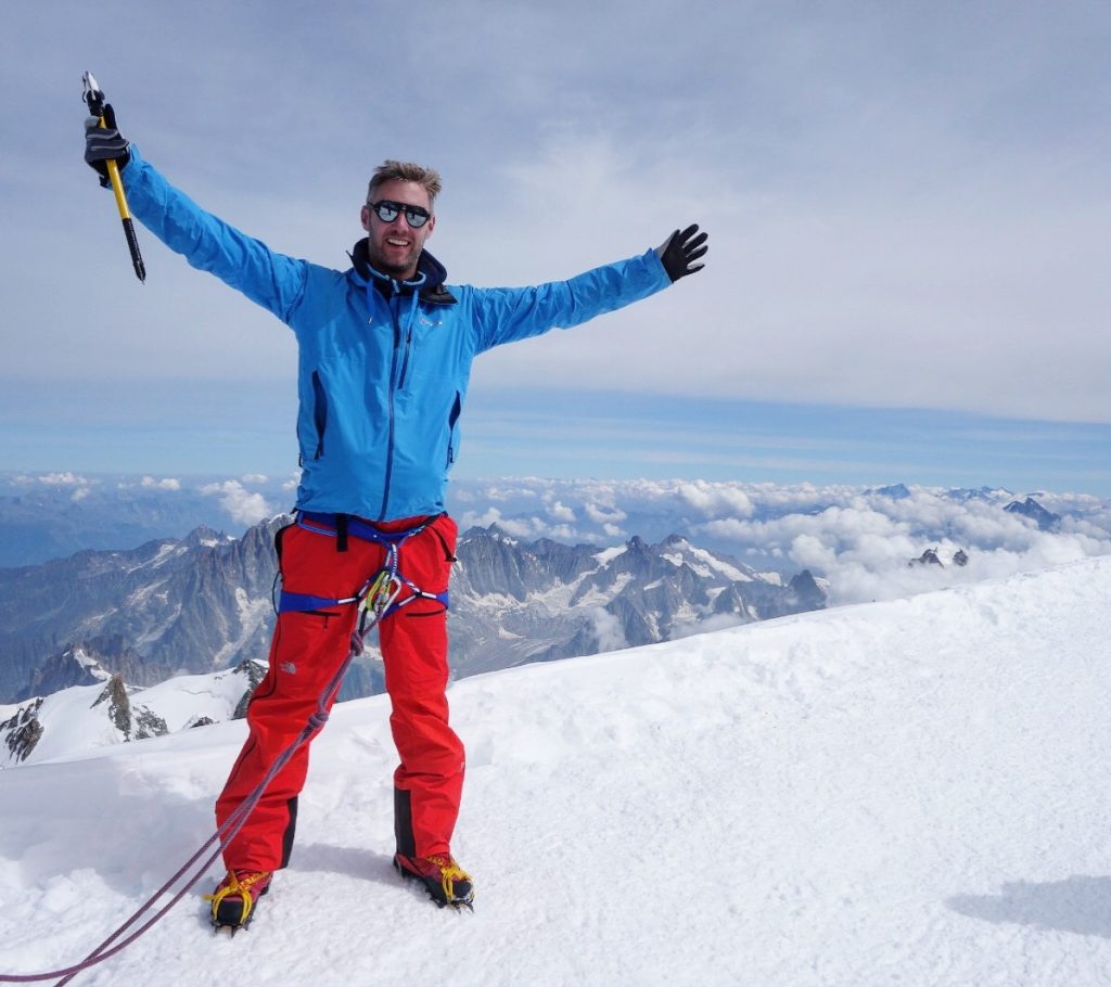 Climbing Mont Blanc