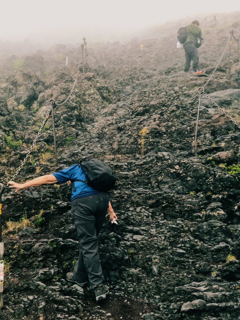 Hiking Mount Fuji