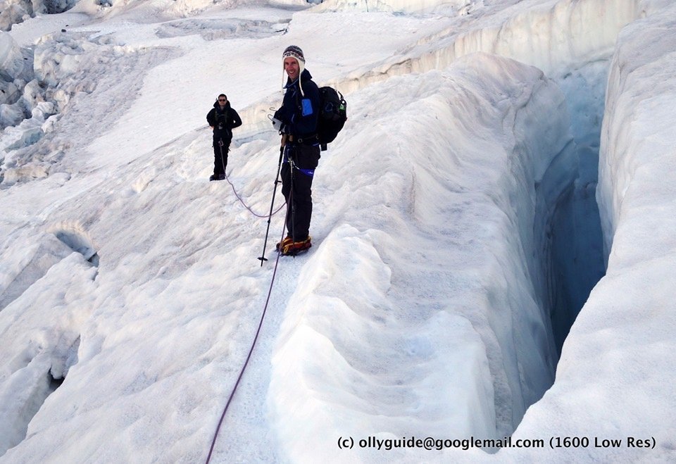 Climbing Mount Blanc