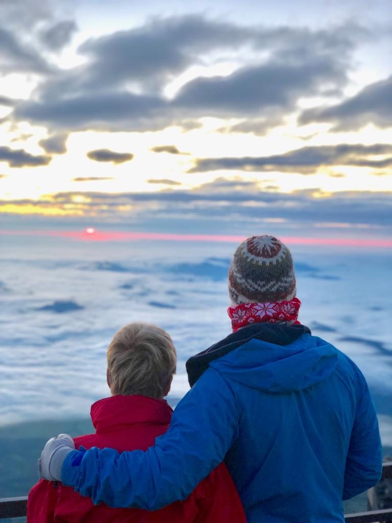 Climbing Mount Fuji